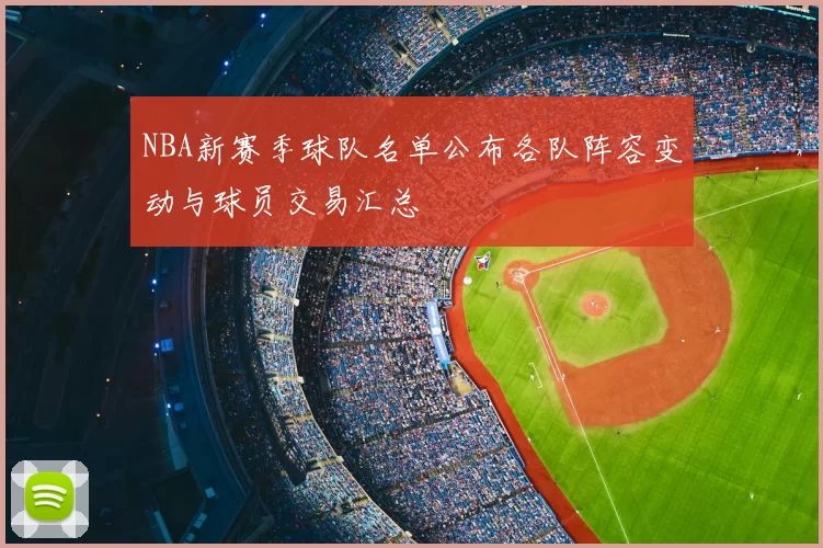 NBA新赛季球队名单公布各队阵容变动与球员交易汇总