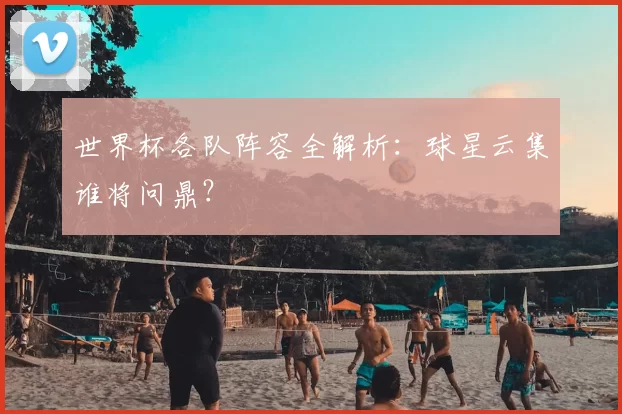 世界杯各队阵容全解析:球星云集谁将问鼎?