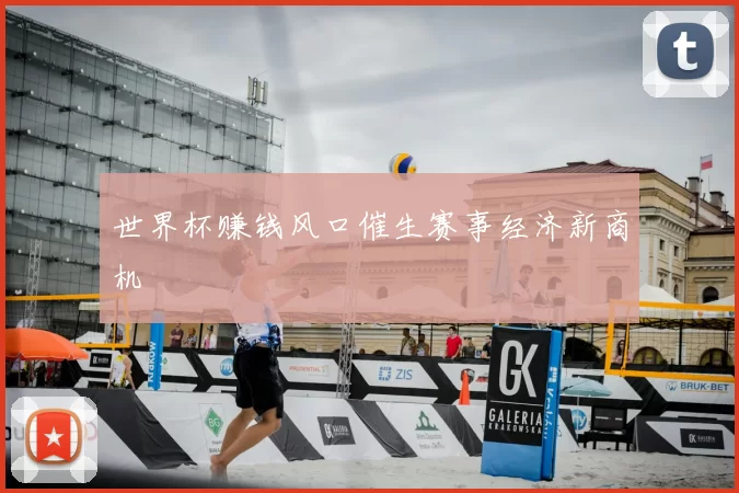 世界杯赚钱风口催生赛事经济新商机