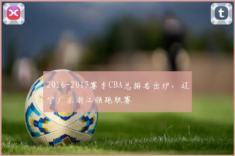 2016-2017赛季CBA总排名出炉,辽宁广东浙江领跑联赛